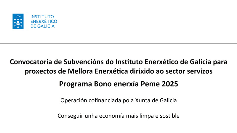Bono Enerxía Xunta de Galicia