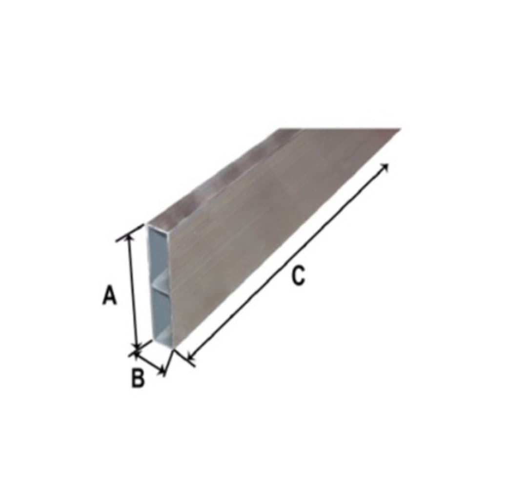 Barra lateral 120 x 25 aluminio 6.90 M - Imagen 1