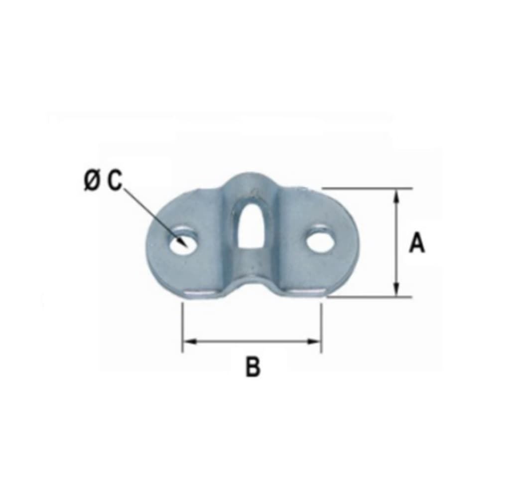 Base anilla abatible tir - Imagen 1