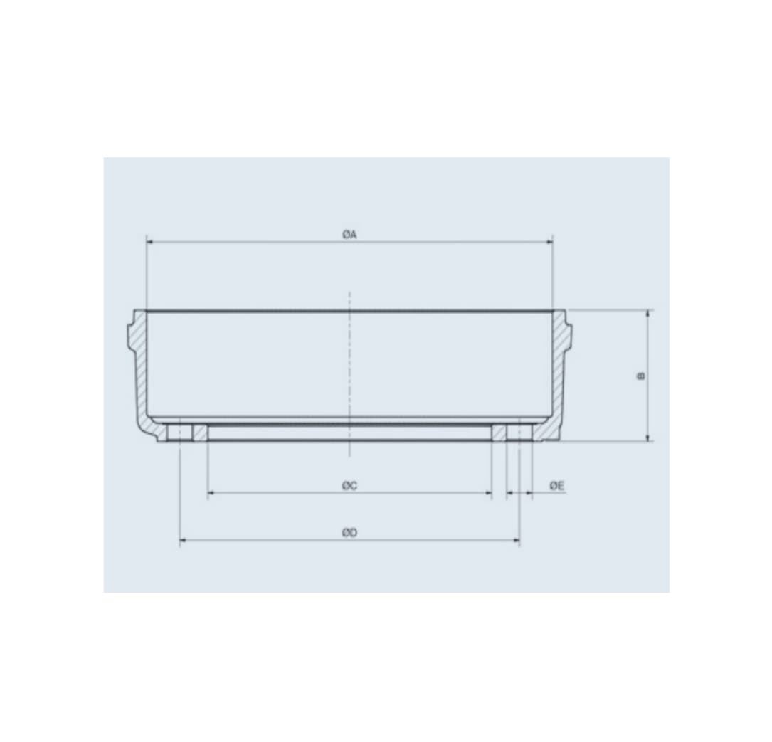 Tambor de freno combinado - Imagen 2